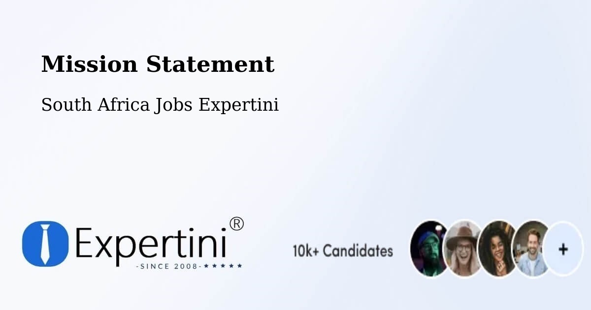 Corporate Mission – Esikhaleni - South Africa Jobs Expertini